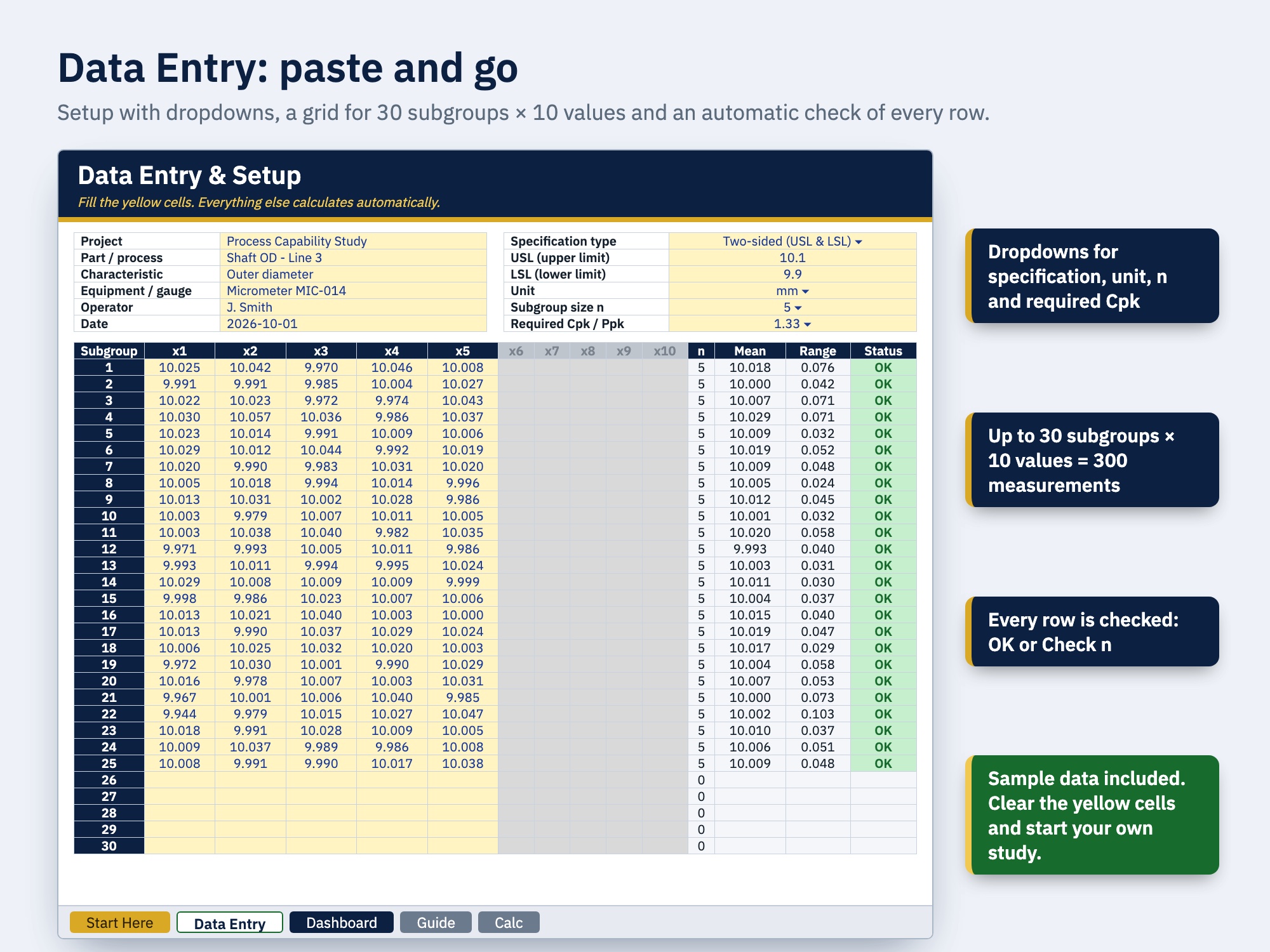 Paste and go
